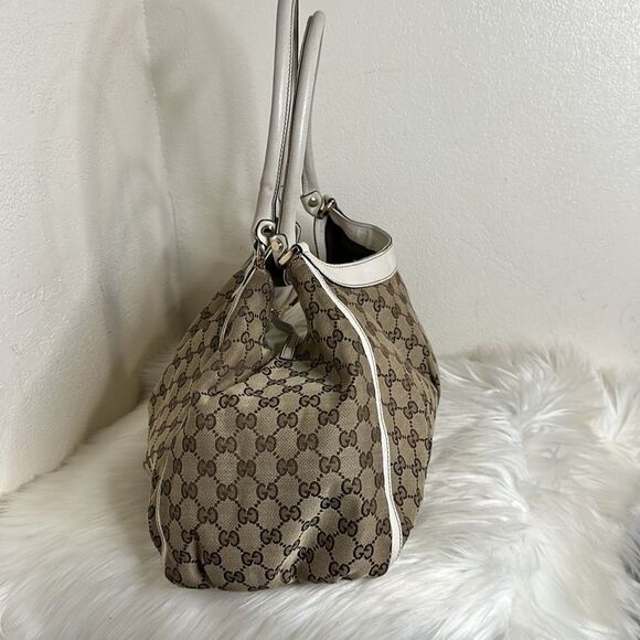 💯Authentic Gucci Tote Hobo Style🍀 - Picture 3 of 17